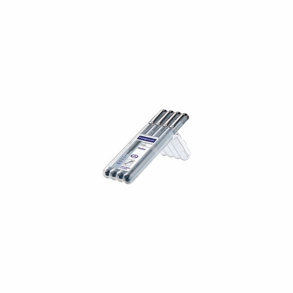 Staedtler STAEDTLER pigmentová vložka schwarz 4ST Box