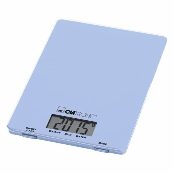 Kuchyňská váha Clatronic KW 3626, modrá
