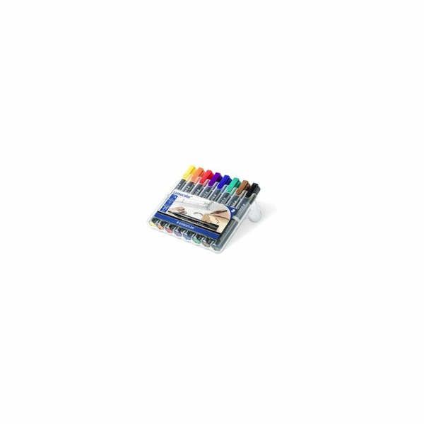 Staedtler STAEDTLER Marker Lumocolor perm 8St Box