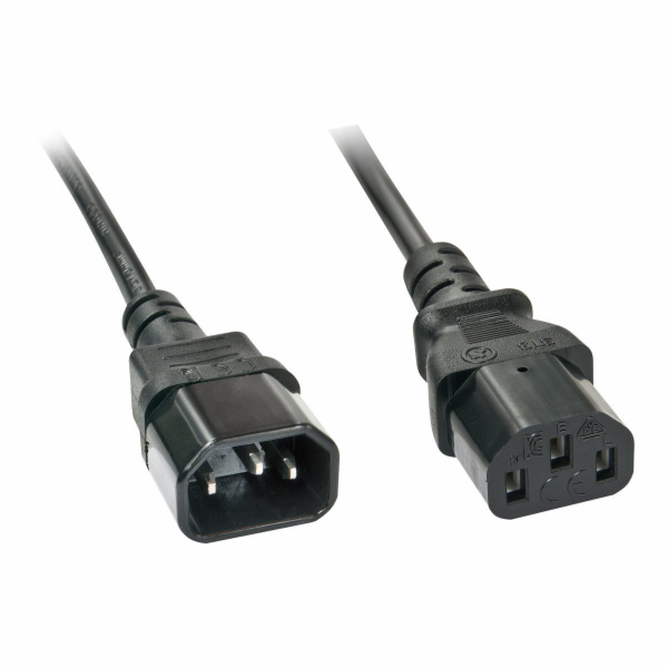 Lindy napájecí kabel 5m IEC 320 C14 - IEC 320 C13 - 30333
