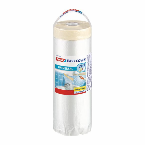 Maskovací fólie Tesa 33 mm x 55 cm Easy Cov. světlý krém ...