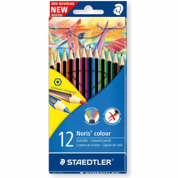 Pastelky Staedtler Noris Color Wopex (199467)