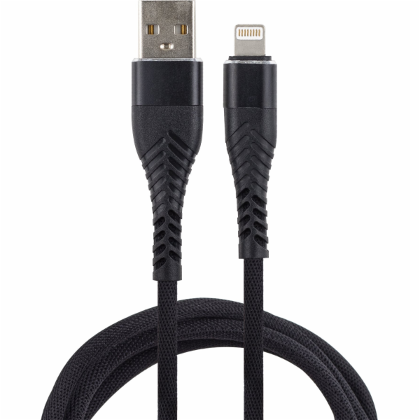 Libox USB-A - Lightning kabel 1 m černý (BX8677)