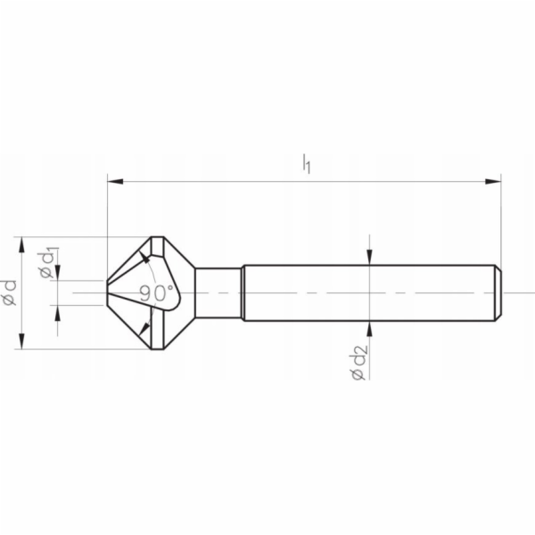 Fanar LOOKER DIN 335-C 90*10,4 HSS