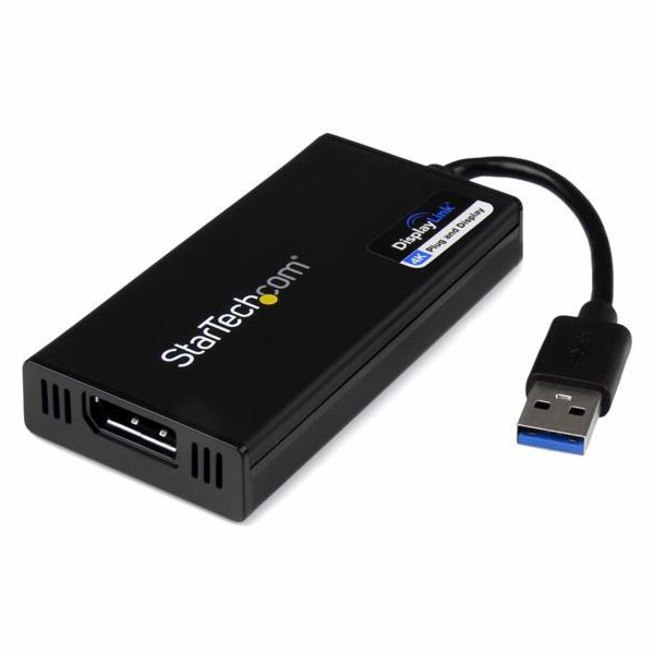 StarTech USB – DisplayPort USB adaptér černý (USB32DP4K)