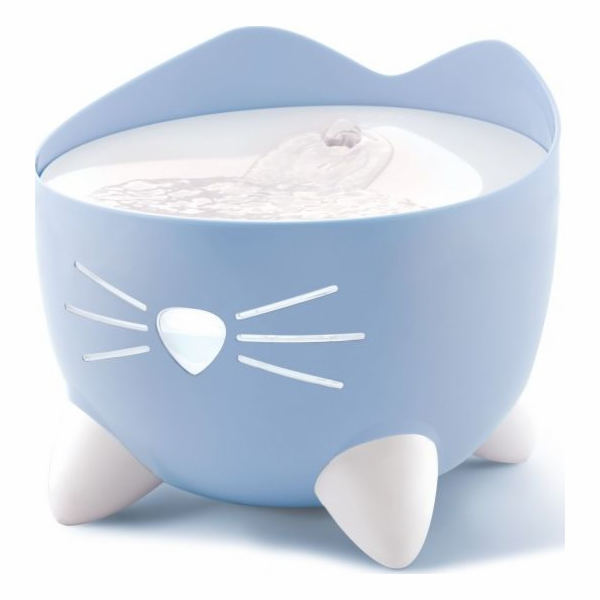 Catit Pixi fontánka pro kočky, světle modrá, 2,5 l, 22x22...