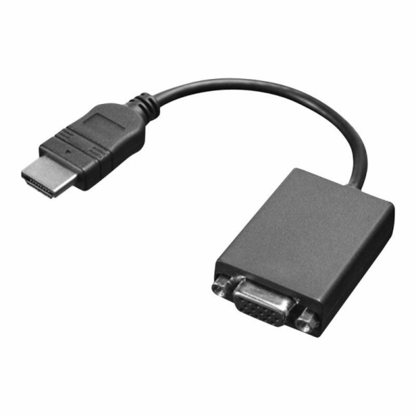 Lenovo HDMI - D-Sub (VGA) AV adaptér černý (0B47069)