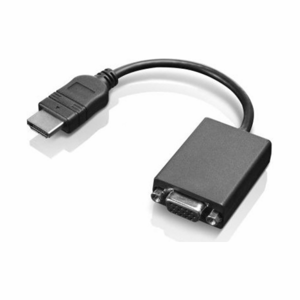 Lenovo HDMI - D-Sub (VGA) AV adaptér černý (0B47069)