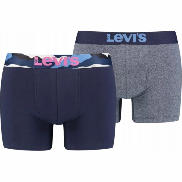 Levi`s Levi's Boxer 2 páry kalhotek 37149-0591 Námořnická...