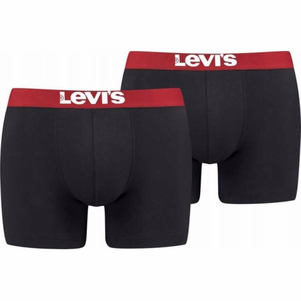 Levi`s Levi's Boxer 2 páry kalhotek 37149-0272 Black M