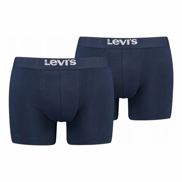 Boxerky Levi`s Briefs, tmavě modrá, velikost M, 2 ks (371...