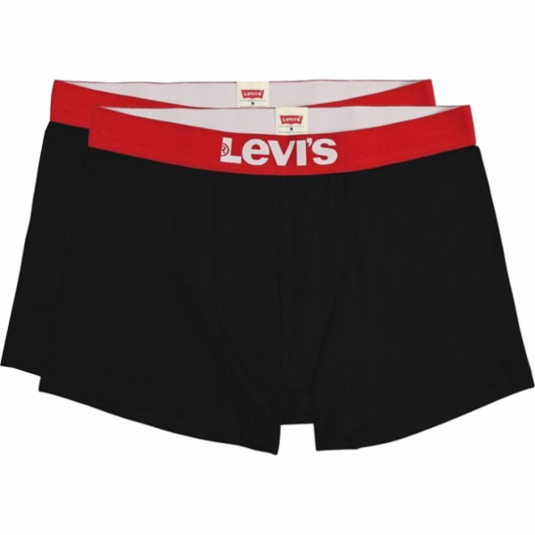 Levi`s Levi's Boxer 2 páry kalhotek 37149-0272 Black S