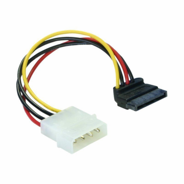 Delock Molex - SATA, 0,15 m, vícebarevný (60101)
