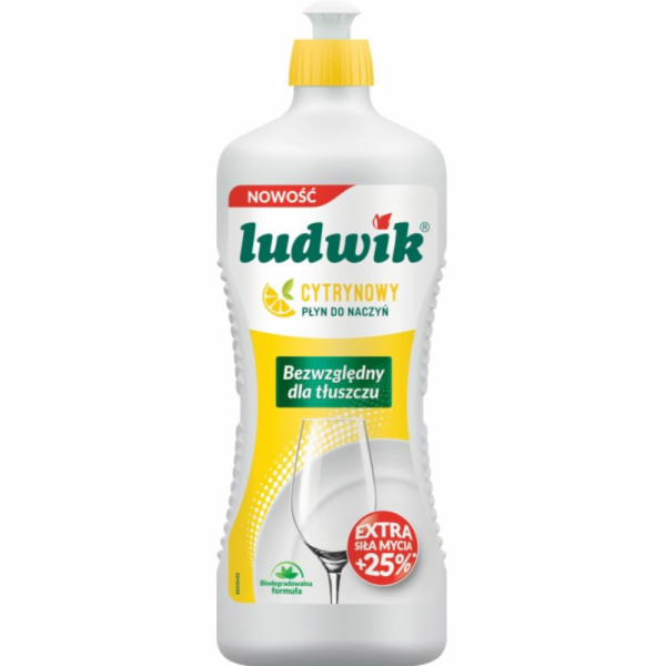Ludwik LUDWIK prostředek na nádobí, citron, 900g