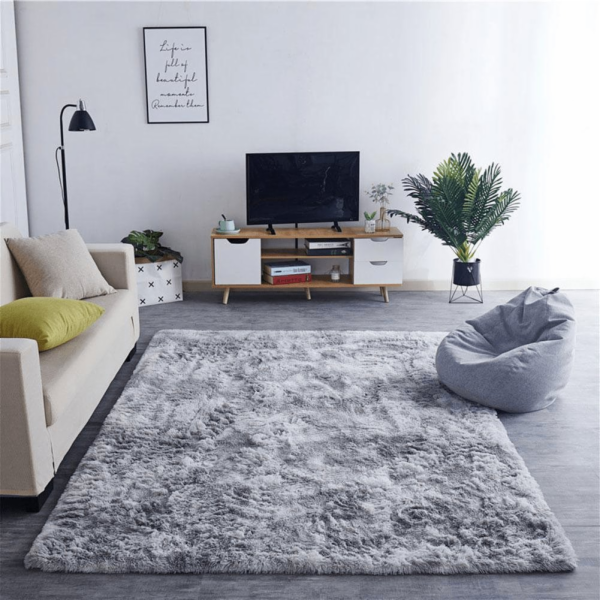 Strado Ombre Shaggy Carpet 250x300 OmbreSilver (světle šedá)