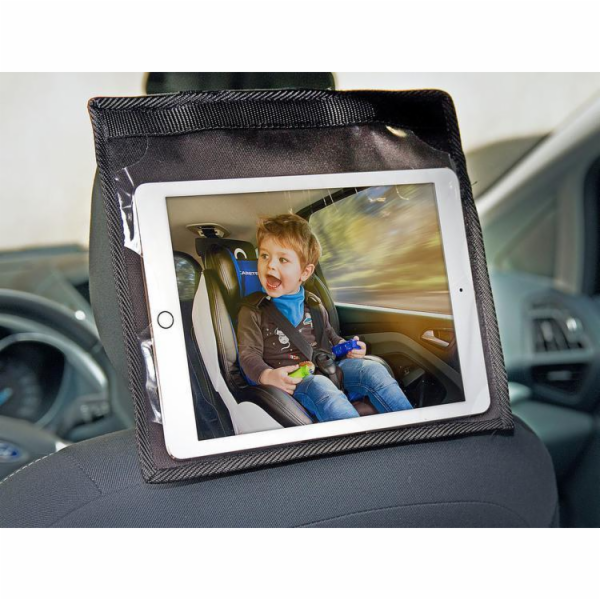 Držák na tablet Caretero na opěrku hlavy auta černý 7 - 1...
