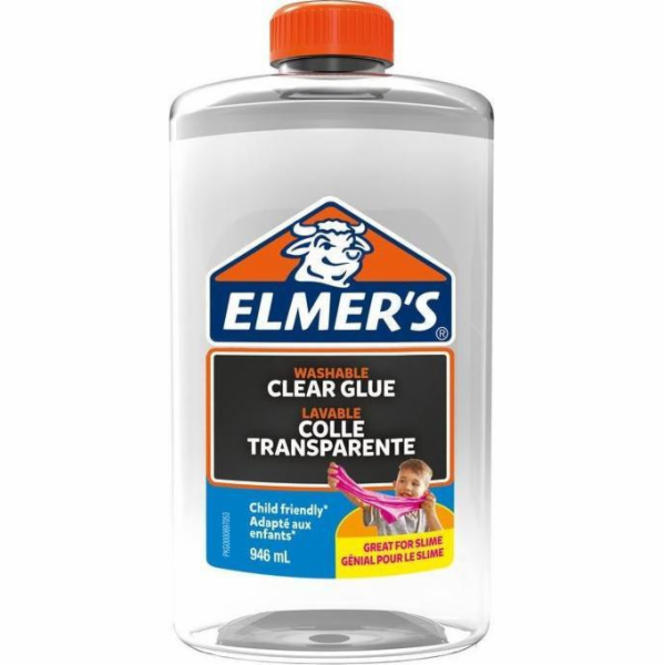 Elmers transparentní lepidlo PVA, omyvatelné a vhodné pro...