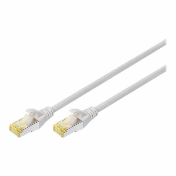 Digitus DIGITUS CAT 6A S/FTP Patchkabel, 10 Stück, 0,25 m...