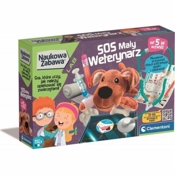 Clementoni Clementoni Vědecká zábava. SOS Malý veterinář ...
