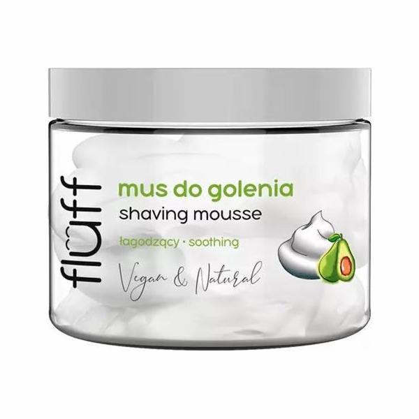 Fluff Super Food Shaving Mousse pěna na holení s avokádem...