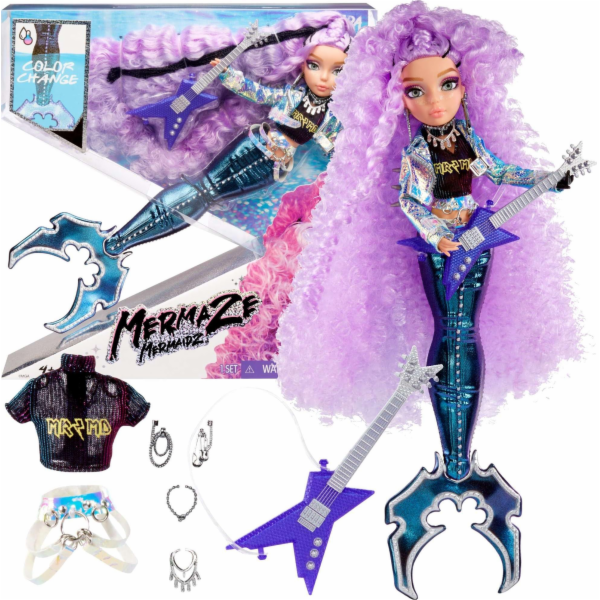 Panenka MGA Mermaze Mermaidz Mermaid Riviera měnící barvu...