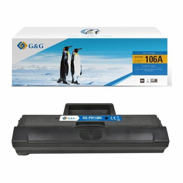 Toner G&G Black Zamiennik 106A (NT-PH1106)