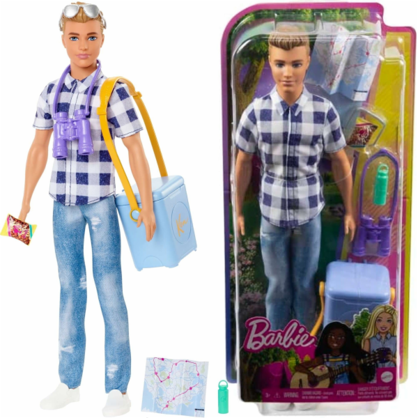 Panenka Barbie Mattel Sada Barbie panenka Camping Ken + d...