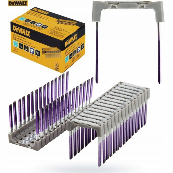 Dewalt Kabelové spony pro DCN701 540 ks. (DRS18100)
