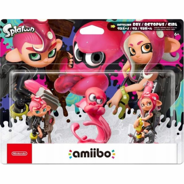 Nintendo amiibo Splatoon Octoling 3-Pack (NIFA0108)