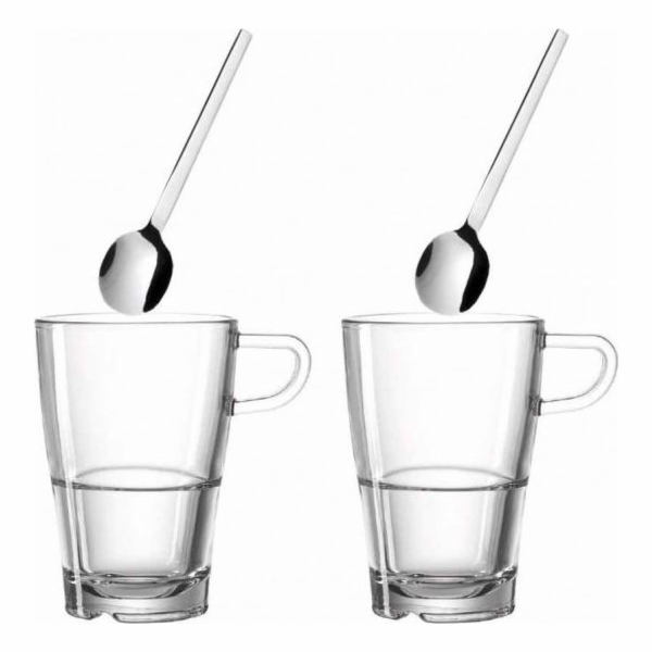 Leonardo Sada 2 sklenic na latte Senso - Leonardo (L-0240...