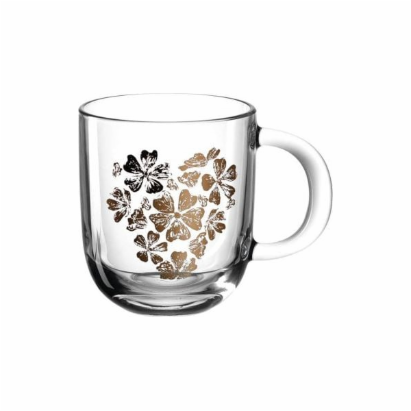 Leonardo Glass 0,4l, srdce z květin... EMOZIONE (L-046448...