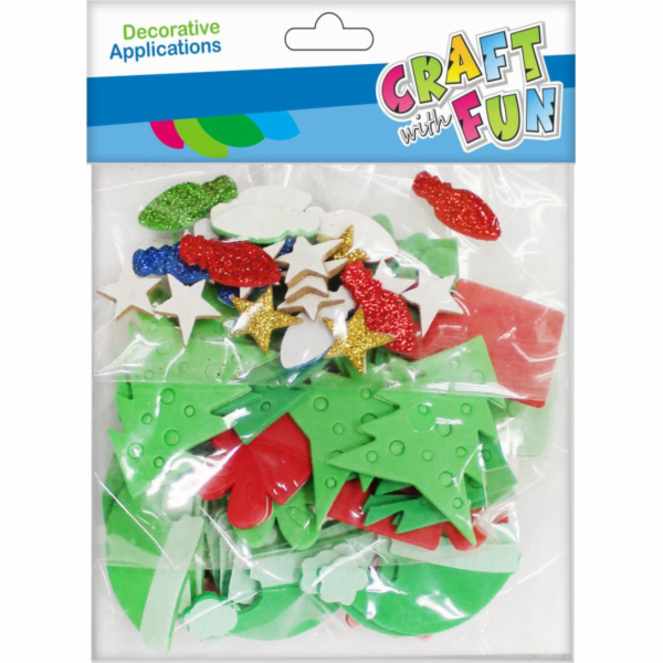 Craft with Fun CF ORNAMENT BN EVA ZAŘÍZENÍ NA VÁNOČNÍ STR...