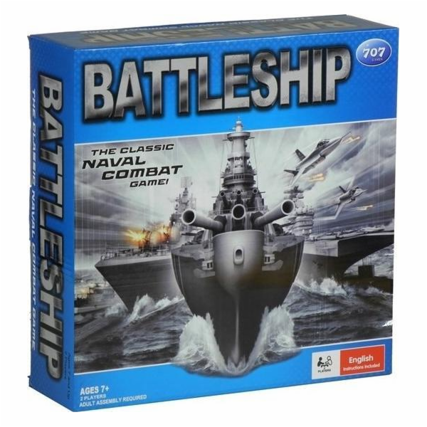 Strategická lodní hra LeanToys Sea Battle 2 Kufry