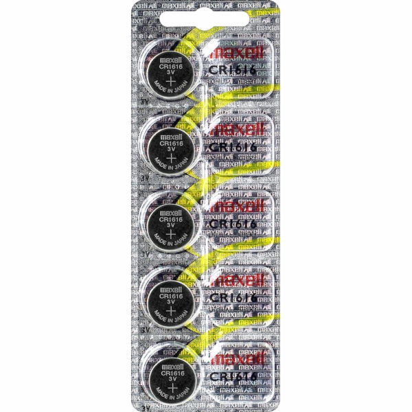 Baterie Maxell CR1616 5 ks.