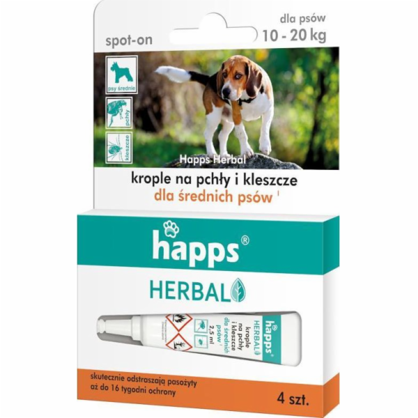 Happs Drops pro střední psy