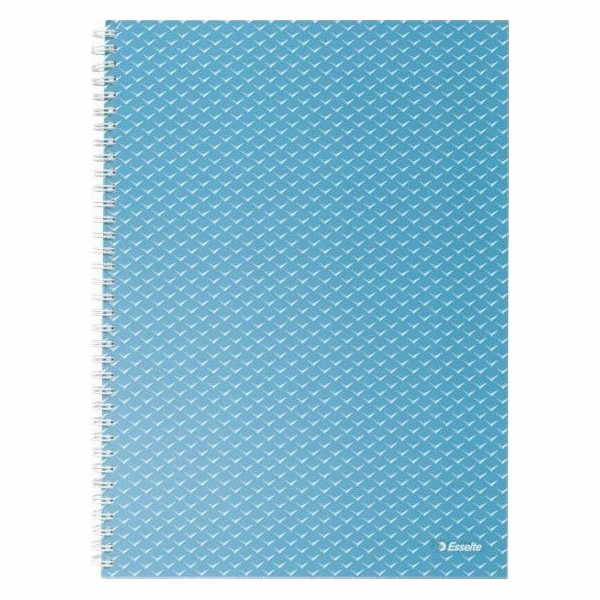 Zápisník Esselte Color'Breeze A4 čtverečkovaný modrý