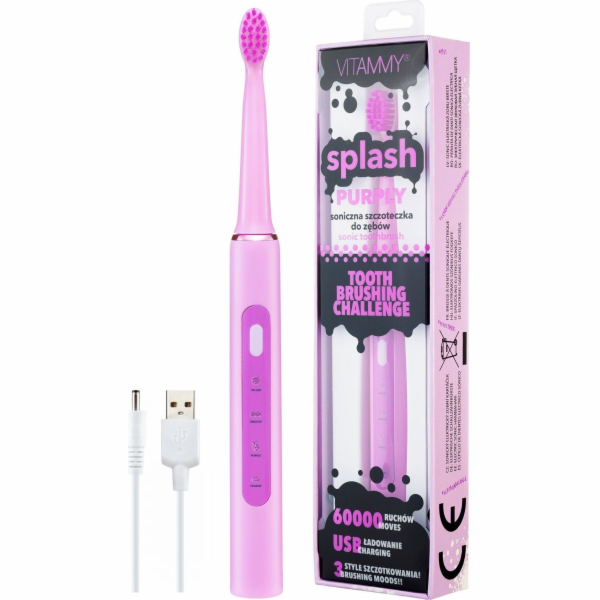 Zubní kartáček Vitammy Splash Purple
