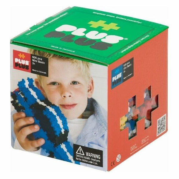 Plus Plus PlusPlus Mini Základní plastové bloky 600 ks.
