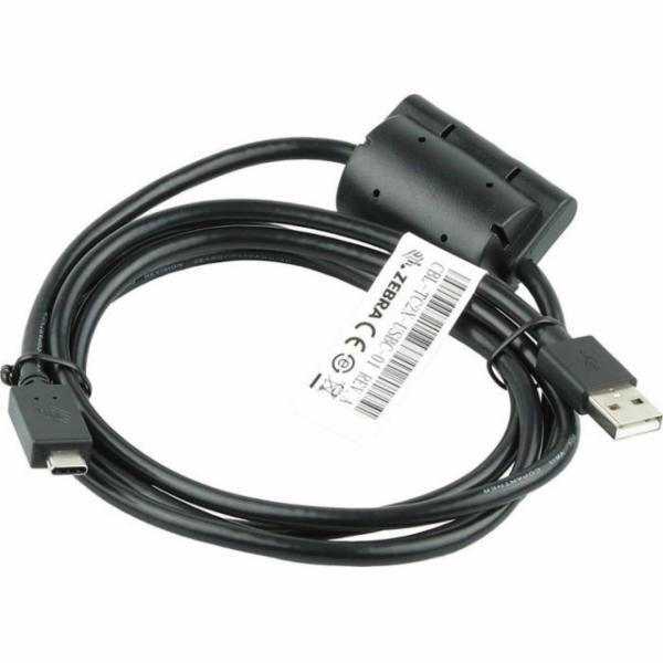 Zebra USB-A - USB-C USB kabel černý (CBL-TC2X-USBC-01)