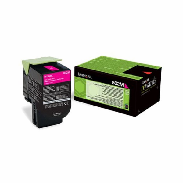 Originální toner Lexmark 24B6009 Purpurový (24B6009)
