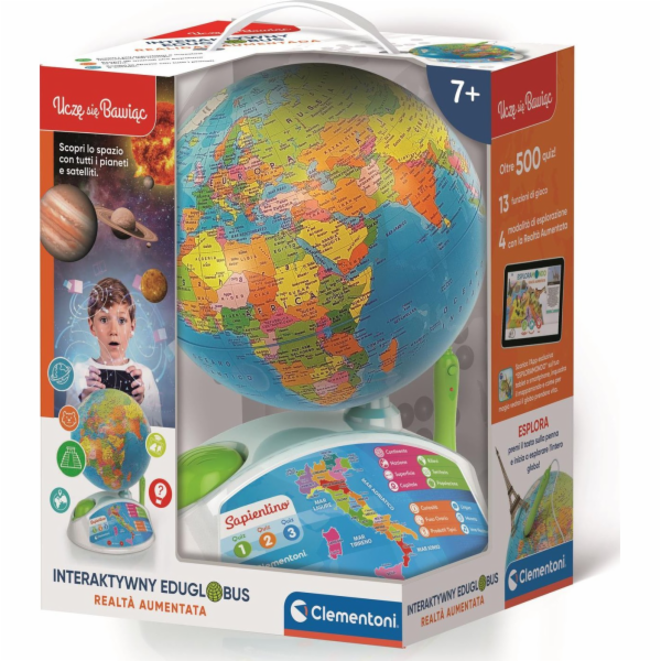 Clementoni Interactive Eduglobus 50847 Glóbus