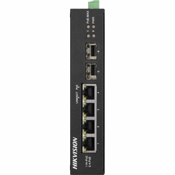 Switch Dahua Technology SWITCH POE DS-3T0506HP-E/HS 4-POR...
