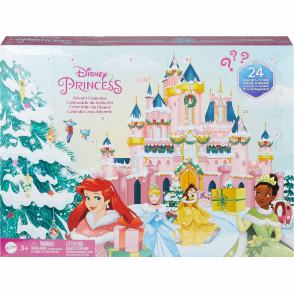 Mattel Princess Adventní kalendář Malé panenky HLX06
