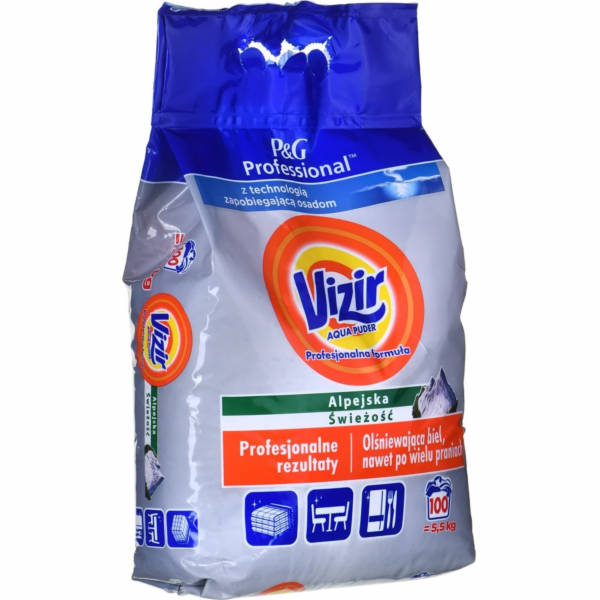 Vizir VIZIR REGULAR AF PRACÍ PRÁŠEK 5,5 kg 100 PR 2522