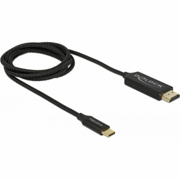 Delock USB kabel USB-C - HDMI 1 m černý (84904)