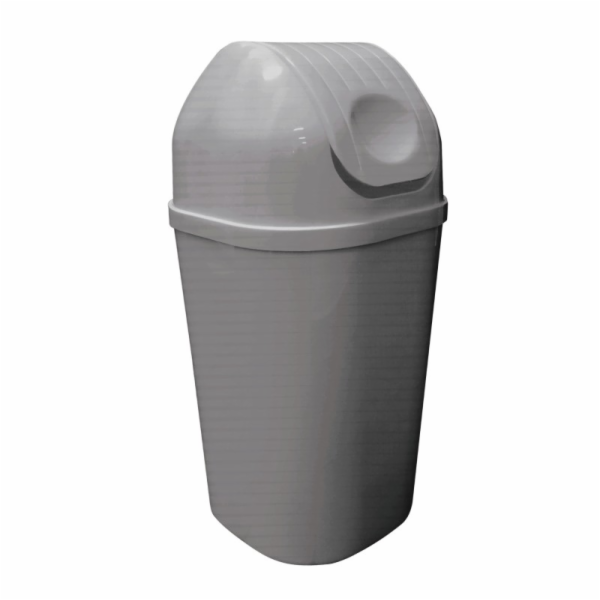 Koš odpadkový 50 l Din Don bílý