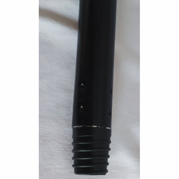 Násada 120 cm hrubý závit černá