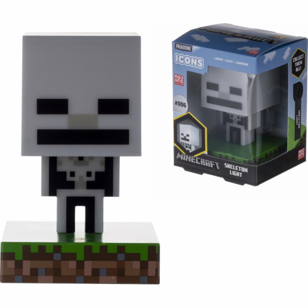 Figurka Paladone MINECRAFT - ZÁŘÍCÍ POSTAVA KOSTRY