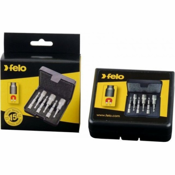 Felo SADA 6 ZÁSUVKOVÝCH BITŮ SW 6-13MM FELO + POUZDRO (1 ...