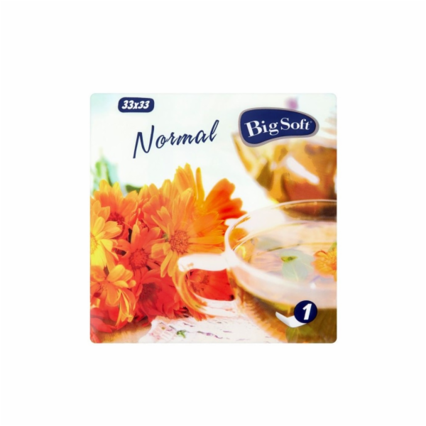 Ubrousky 33x33 cm 1-vrstvé Big Soft 135 g